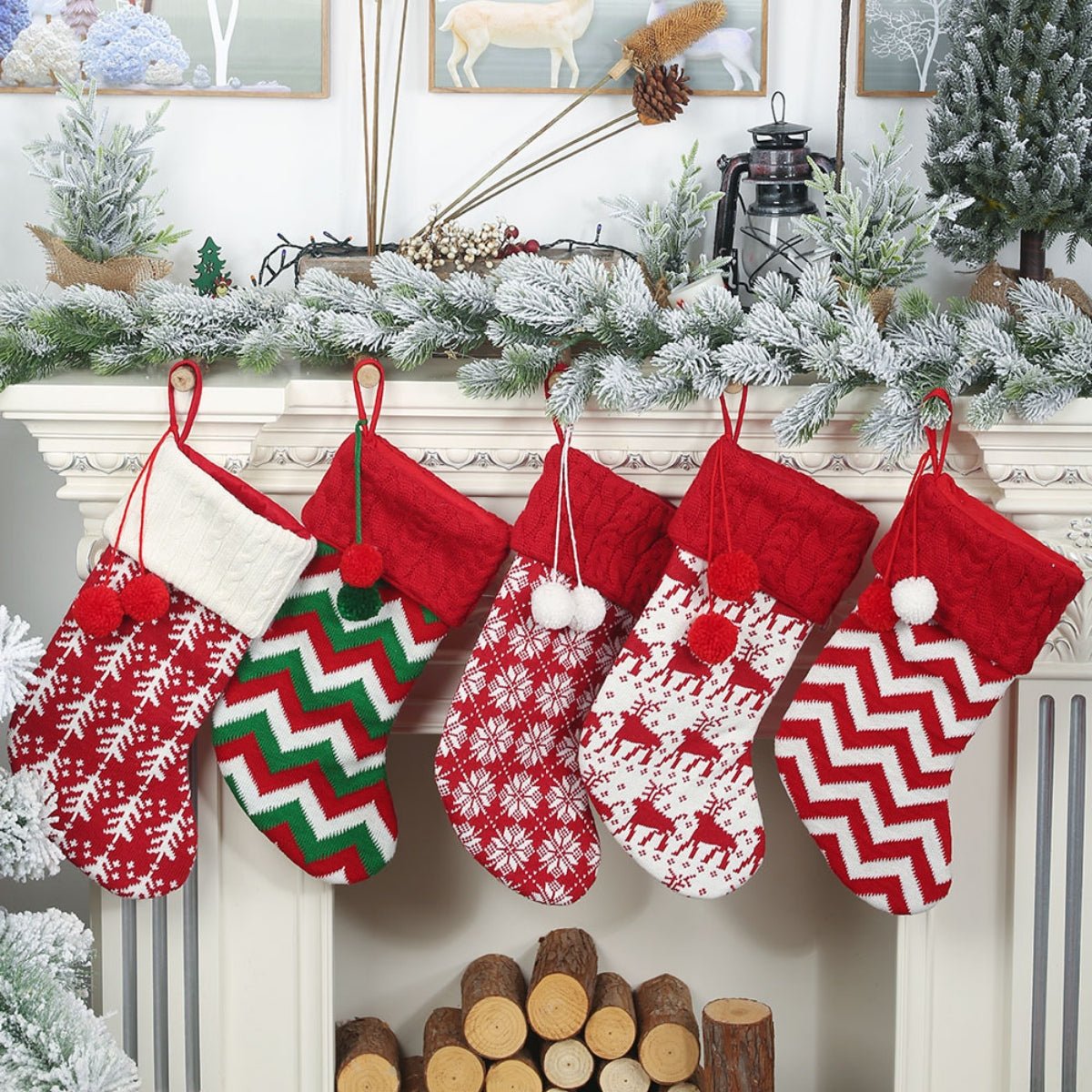 Christmas Stocking Hanging Widget - S. M. & Co.