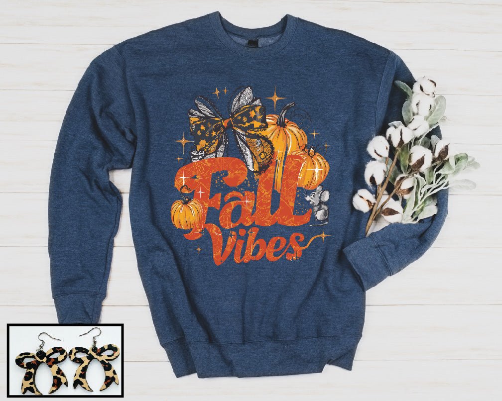 Coquette Fall Vibes- Crew - S. M. & Co. Sweatshirt