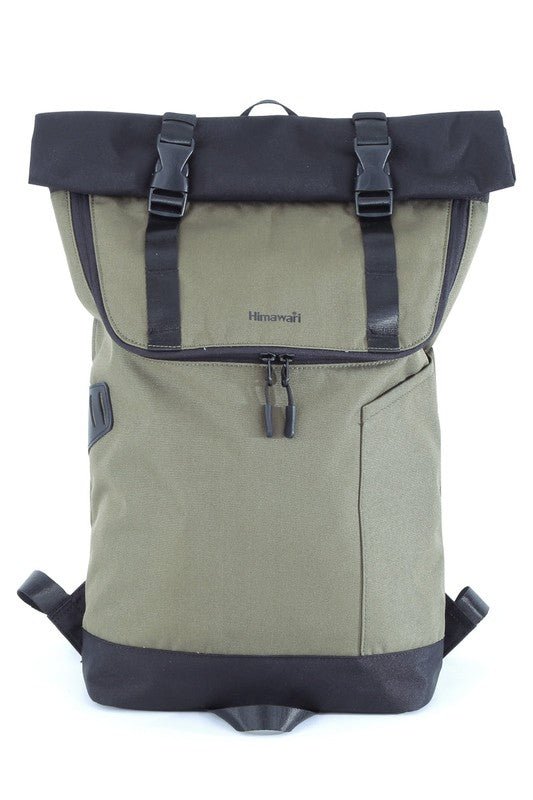 COURIER-INSPIRED URBAN BACKPACK-MOCHA - S. M. & Co. Backpack