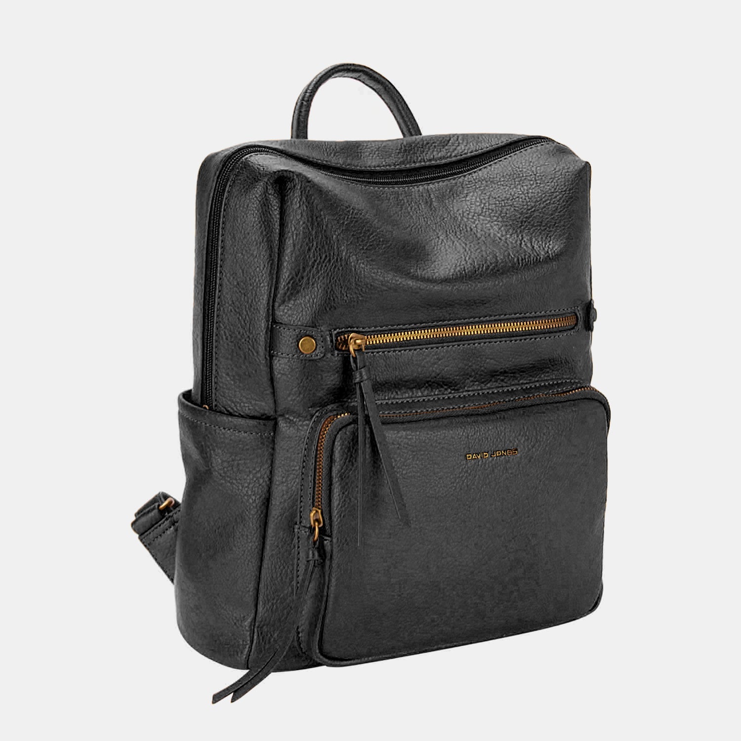 David Jones PU Leather Backpack Bag - S. M. & Co. Backpack