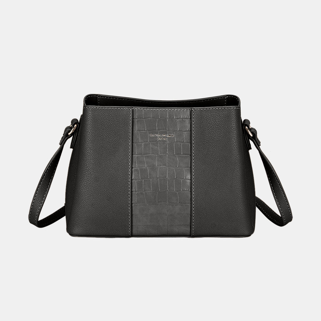 David Jones PU Leather Crossbody Bag - S. M. & Co. Crossbody