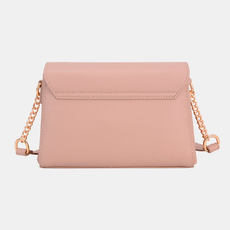 David Jones PU Leather Crossbody Bag - S. M. & Co. Crossbody