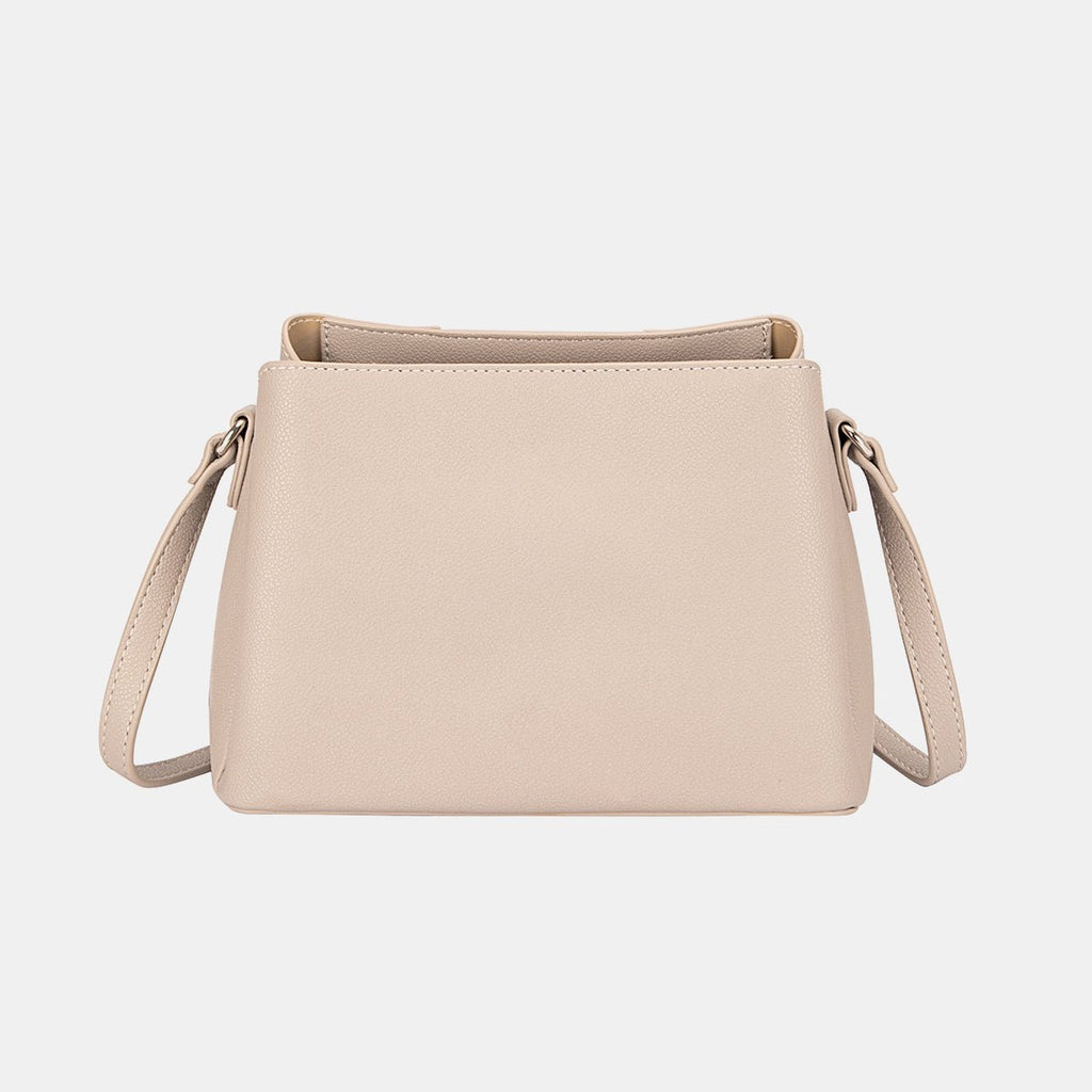 David Jones PU Leather Crossbody Bag - S. M. & Co. Crossbody