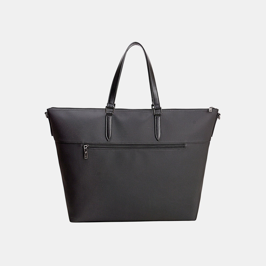 David Jones PU Leather Large Tote Bag - S. M. & Co. Tote Bag