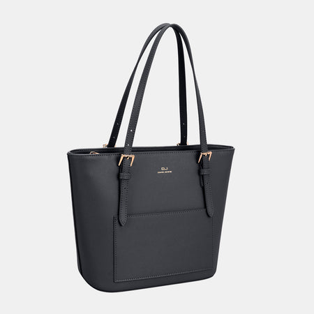 David Jones PU Leather Tote Bag - S. M. & Co. Tote Bag