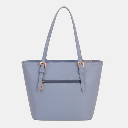 David Jones PU Leather Tote Bag - S. M. & Co. Tote Bag