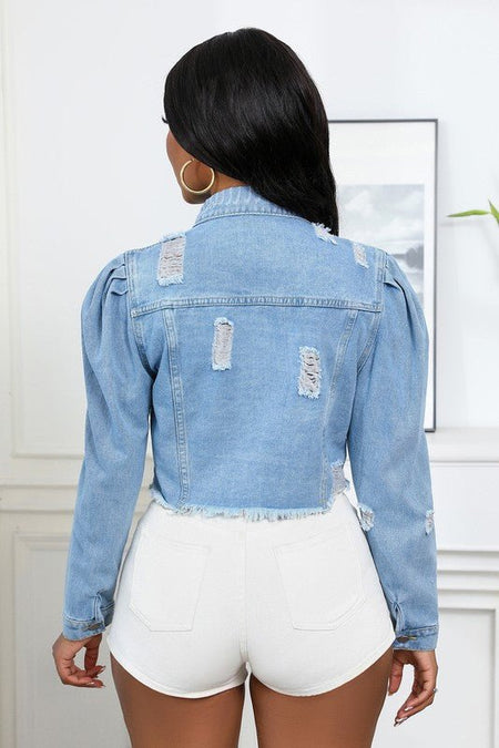 DENIM JACKET - S. M. & Co. Denim Jacket