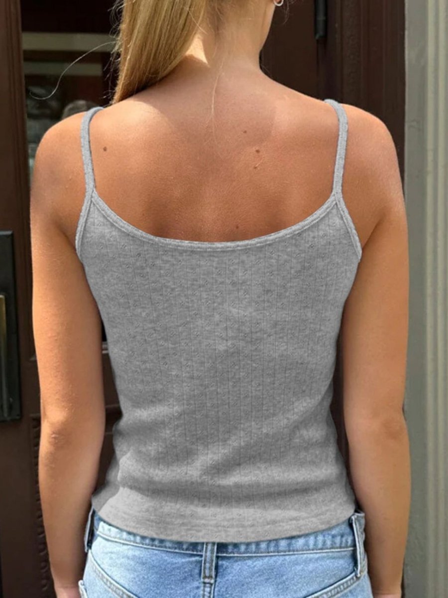 Devine Scoop Neck Cami - S. M. & Co.