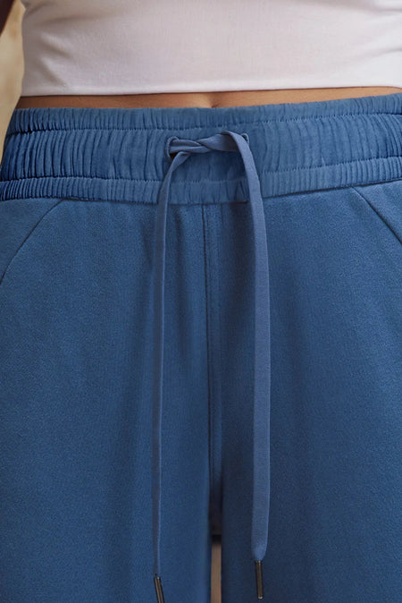 Drawstring Wide Leg Active Pants - S. M. & Co. Bottoms