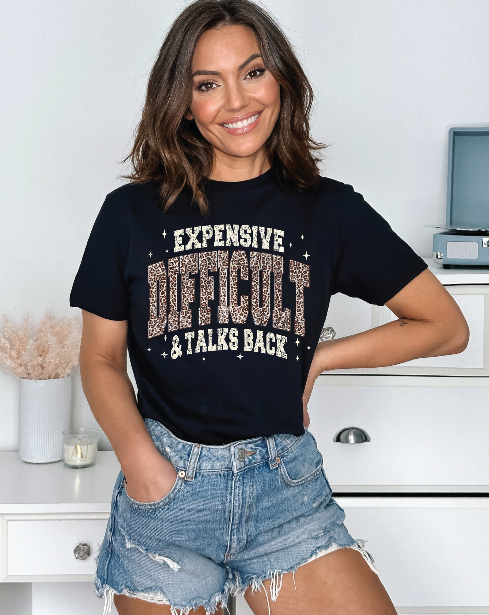 Expensive Difficult Talks Back - Unisex Graphic Tee
