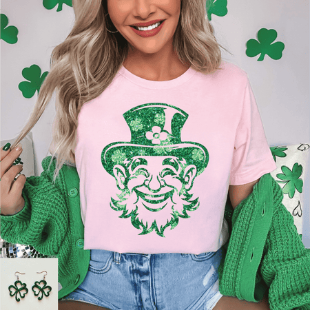 Faux Glitter Leprechaun - S. M. & Co.