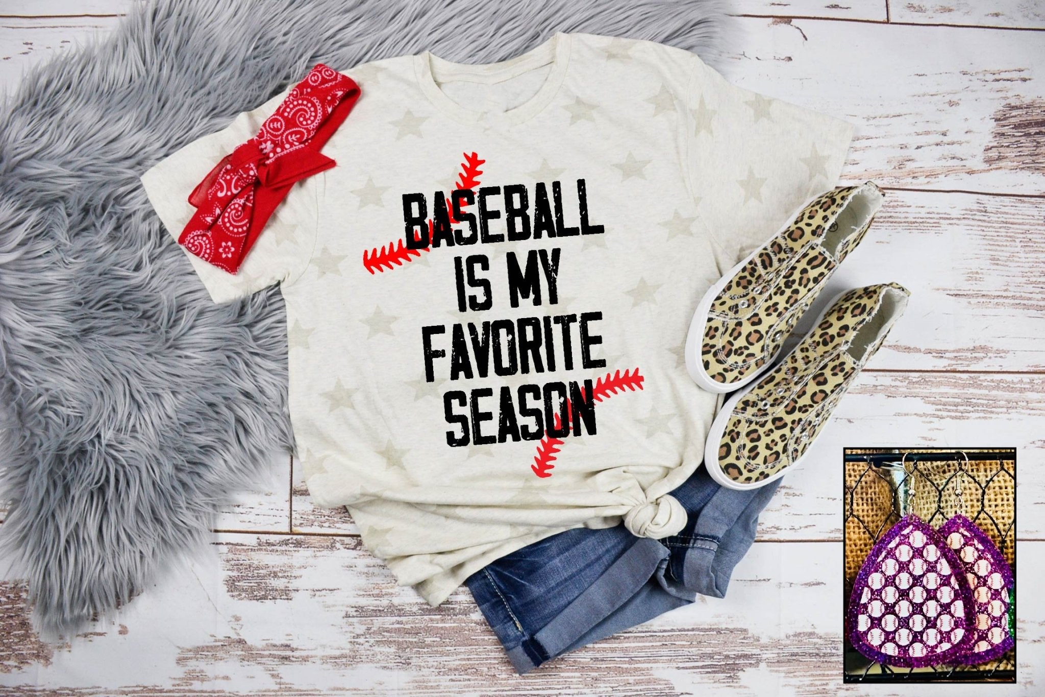 Favorite Season- Baseball - S. M. & Co. T-Shirt