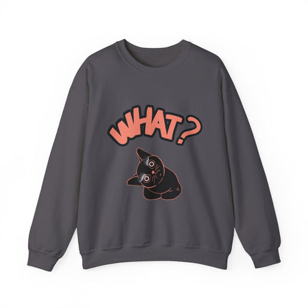 Funny Cat Sweatshirt - Unisex Heavy Blend™ Crewneck - S. M. & Co.