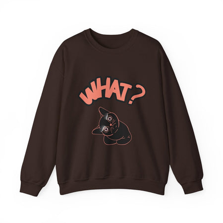 Funny Cat Sweatshirt - Unisex Heavy Blend™ Crewneck - S. M. & Co.