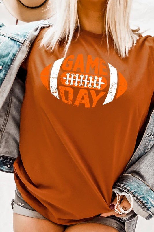 Game Day Football Graphic Tee - S. M. & Co.