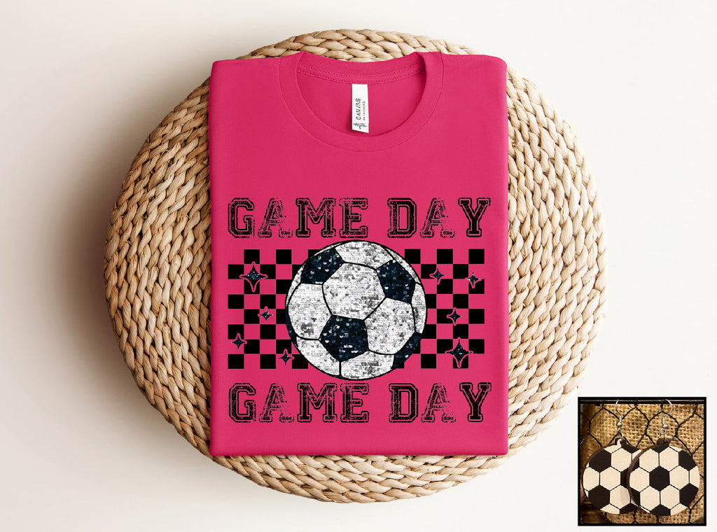 Game Day Soccer (Sequin Look) - S. M. & Co. Shirts & Tops