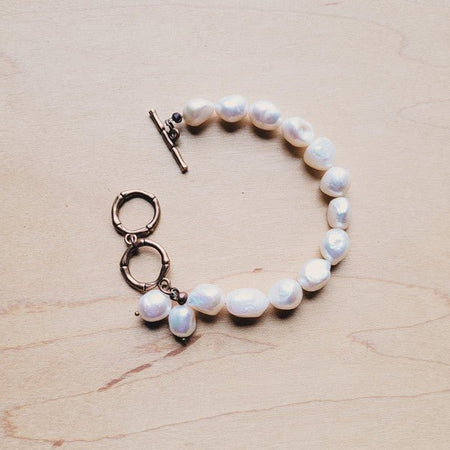 Genuine Freshwater Potatoe Pearl Bracelet Wedding - S. M. & Co. Bracelet