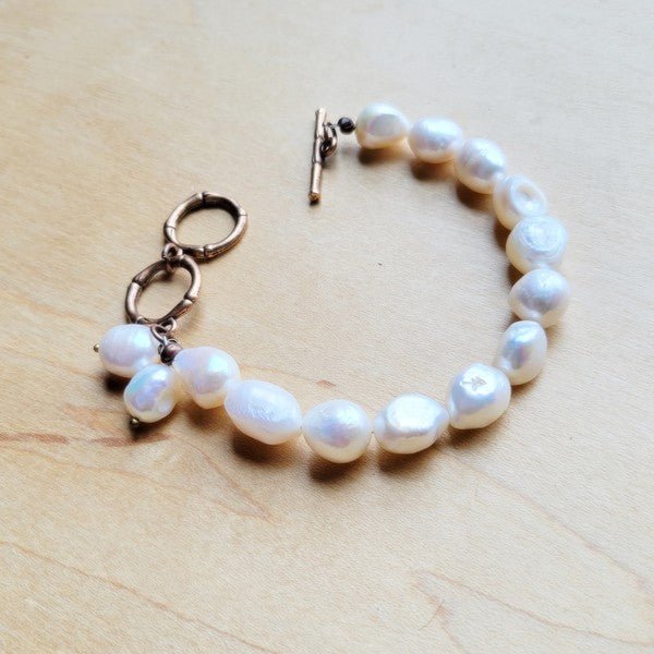 Genuine Freshwater Potatoe Pearl Bracelet Wedding - S. M. & Co. Bracelet