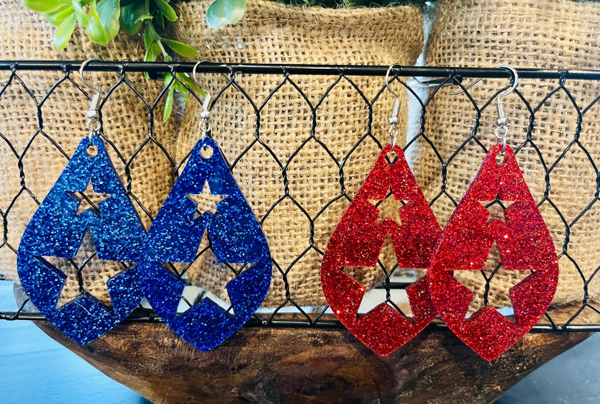 Glitter Stars - S. M. & Co. Earrings