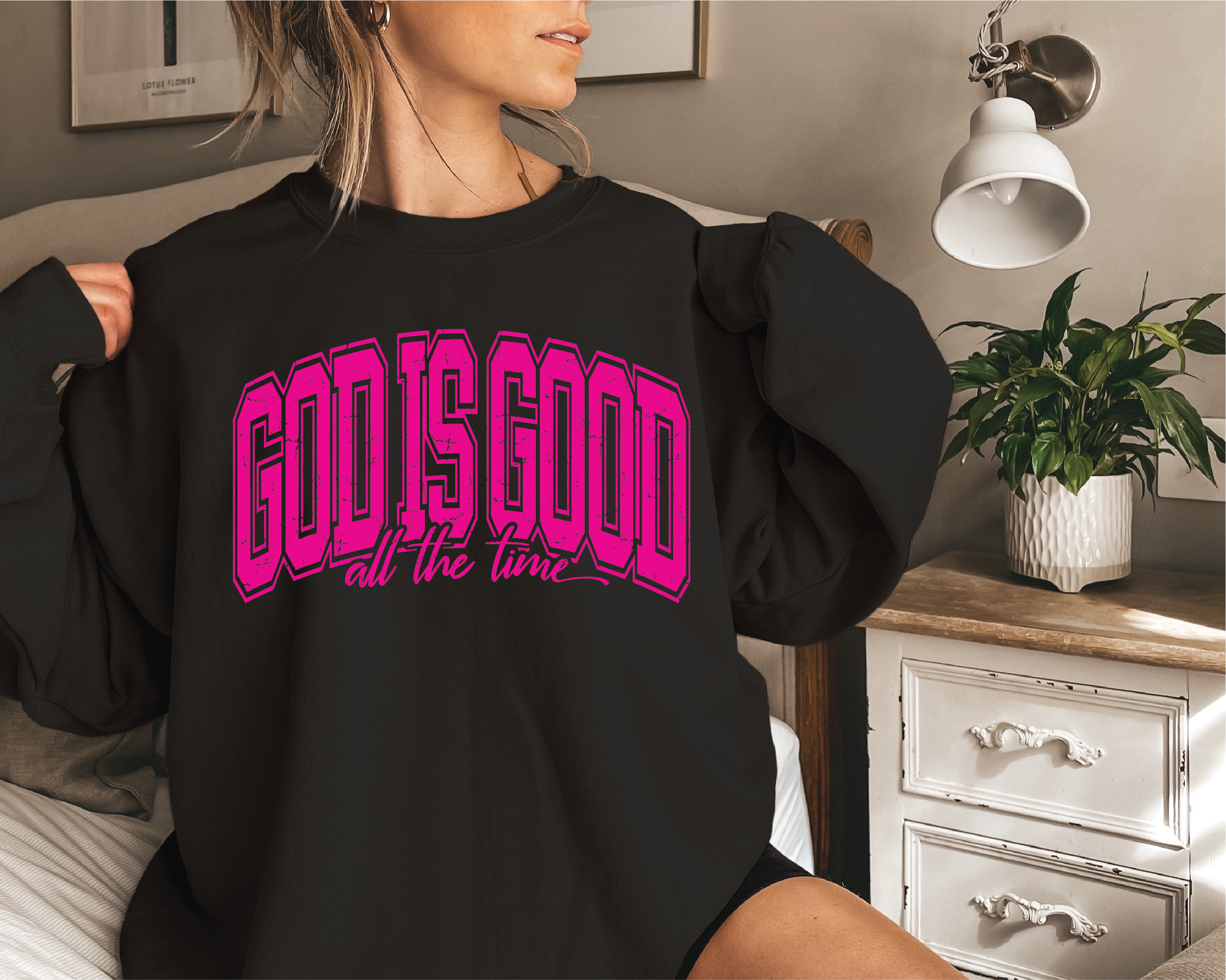 God Is Good- Graphic Sweater