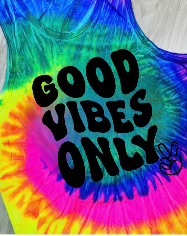 Good Vibes Only- Tank - S. M. & Co. Tank Tops