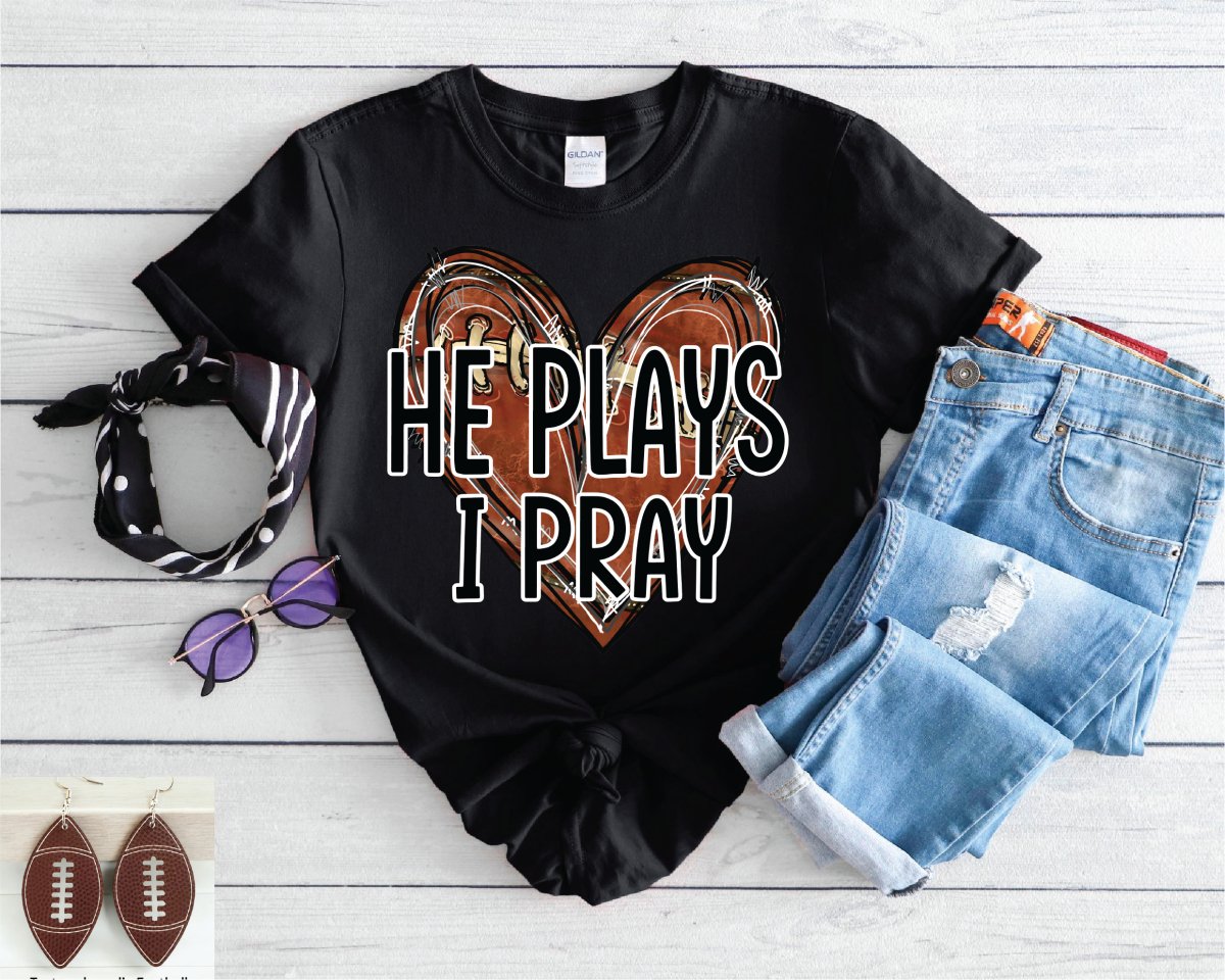 He Plays I pray Football - S. M. & Co.