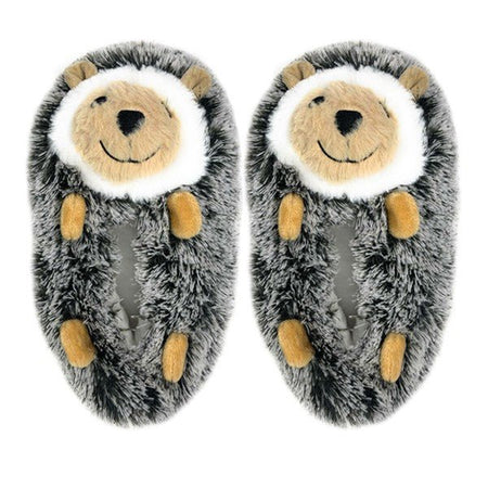 Hedge Hugs - Kids Fluffy House Slippers Shoes - S. M. & Co. Slippers