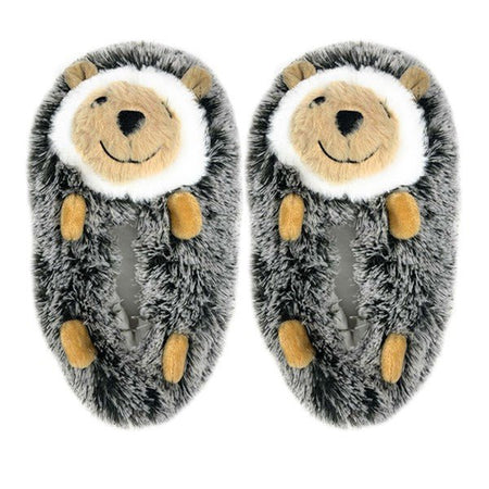 Hedge Hugs - Womens Fluffy House Slippers Shoes - S. M. & Co. Slippers