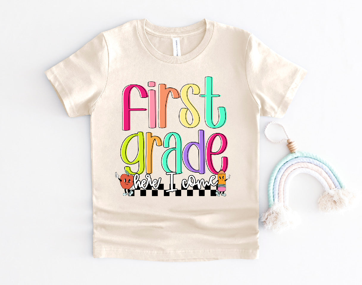 Here I Come First Grade - S. M. & Co. Shirts & Tops