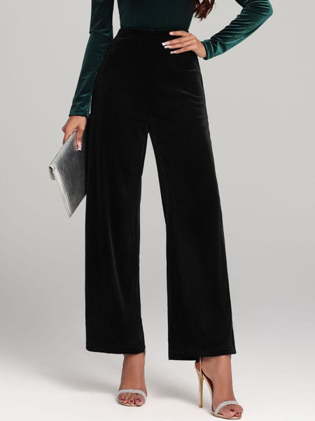 High Waist Wide Leg Pants - S. M. & Co.