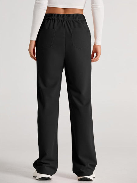 High Waist Wide Leg Pants - S. M. & Co.