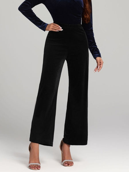 High Waist Wide Leg Pants - S. M. & Co.