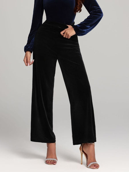 High Waist Wide Leg Pants - S. M. & Co.