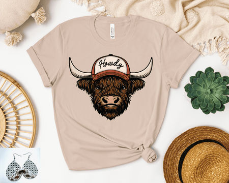 Highland Cow Howdy - S. M. & Co.