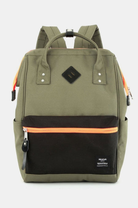 Himawari Contrast Waterproof Backpack Bag with Reinforced Edges - S. M. & Co.