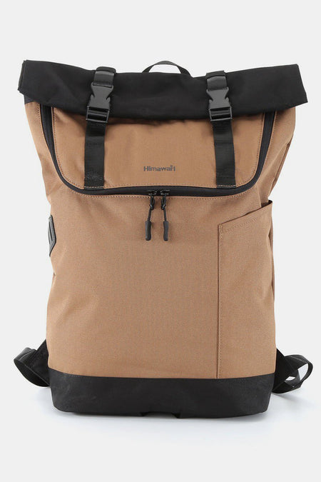 Himawari Contrast Waterproof Canvas Backpack Bag - S. M. & Co.