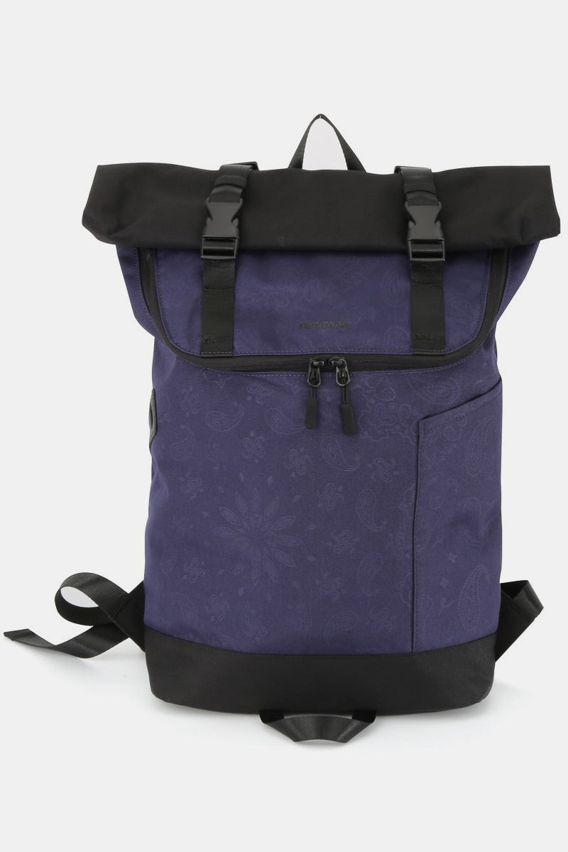 Himawari Contrast Waterproof Canvas Backpack Bag - S. M. & Co.