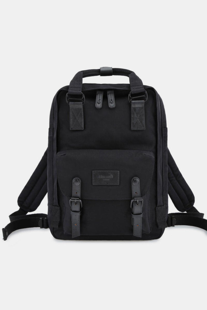 Himawari Contrast Waterproof Nylon Backpack Bag - S. M. & Co.