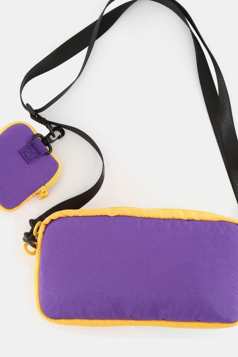 Himawari Removable Strap Nylon Crossbody Bag with EarPods Bag - S. M. & Co.