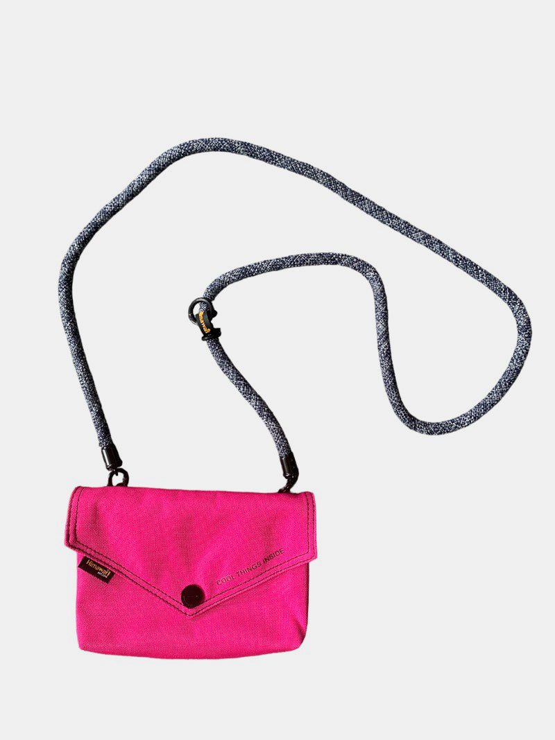 Himawari Solid Color Envelope Shape Crossbody Bag with Removable Strap - S. M. & Co.