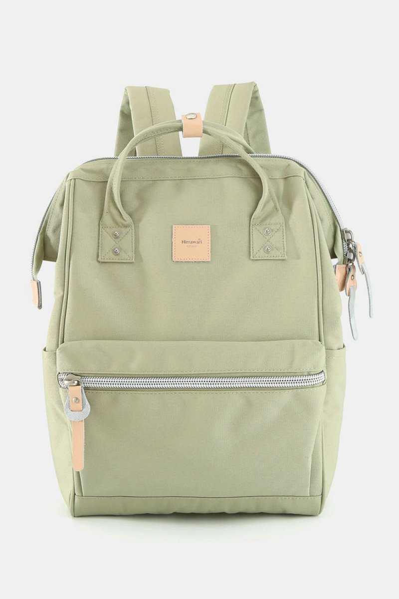 Himawari Water Resistant Canvas Backpack Bag with Side Pockets - S. M. & Co.