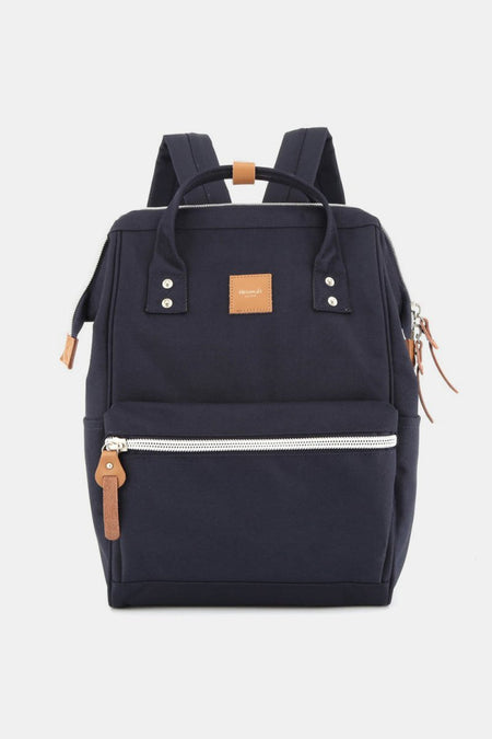 Himawari Water Resistant Canvas Backpack Bag with Side Pockets - S. M. & Co.