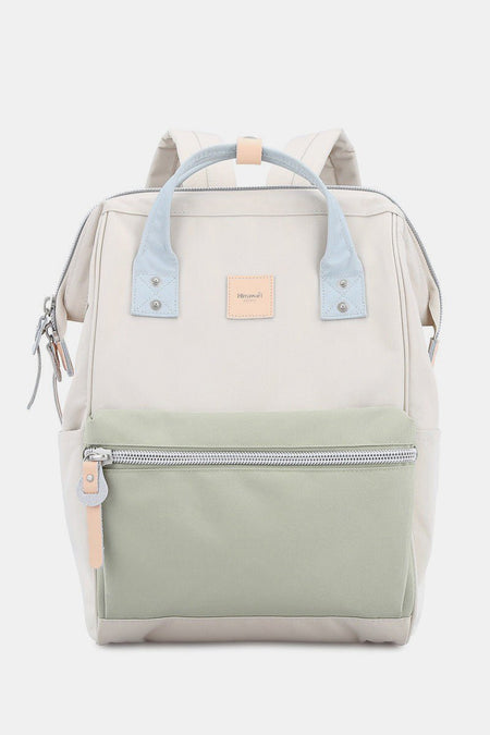 Himawari Water Resistant Canvas Backpack Bag with Side Pockets - S. M. & Co.