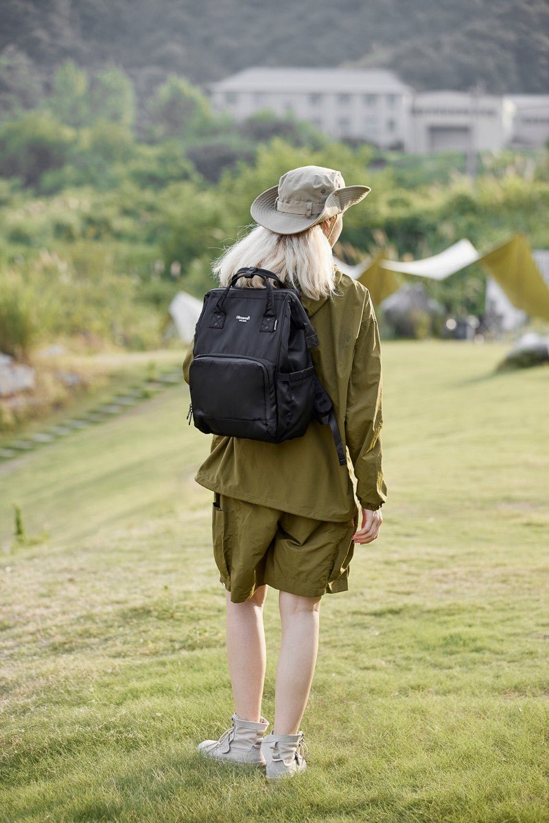 Himawari Waterproof and Anti - Theft Nylon Backpack Bag - S. M. & Co.