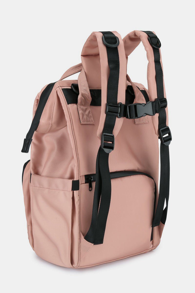 Himawari Waterproof and Anti - Theft Nylon Backpack Bag - S. M. & Co.