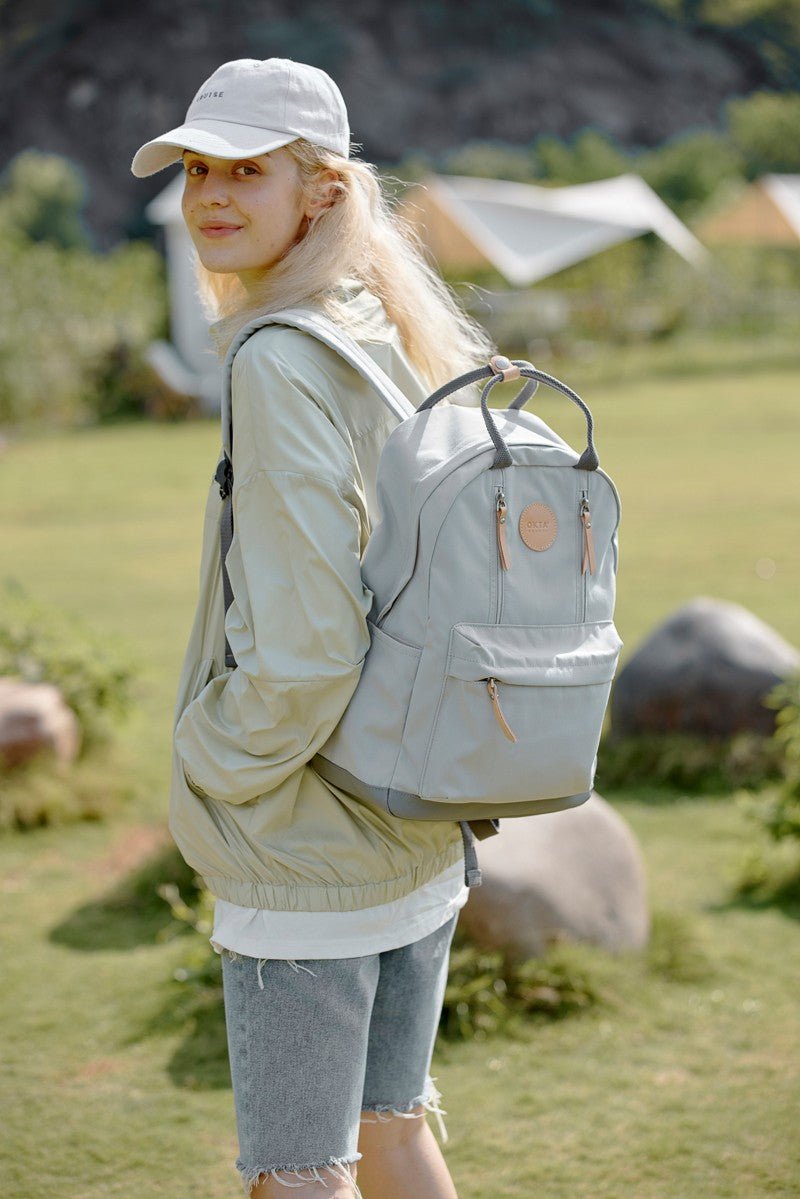 Himawari Waterproof Backpack Bag with Multilayer Pockets - S. M. & Co.