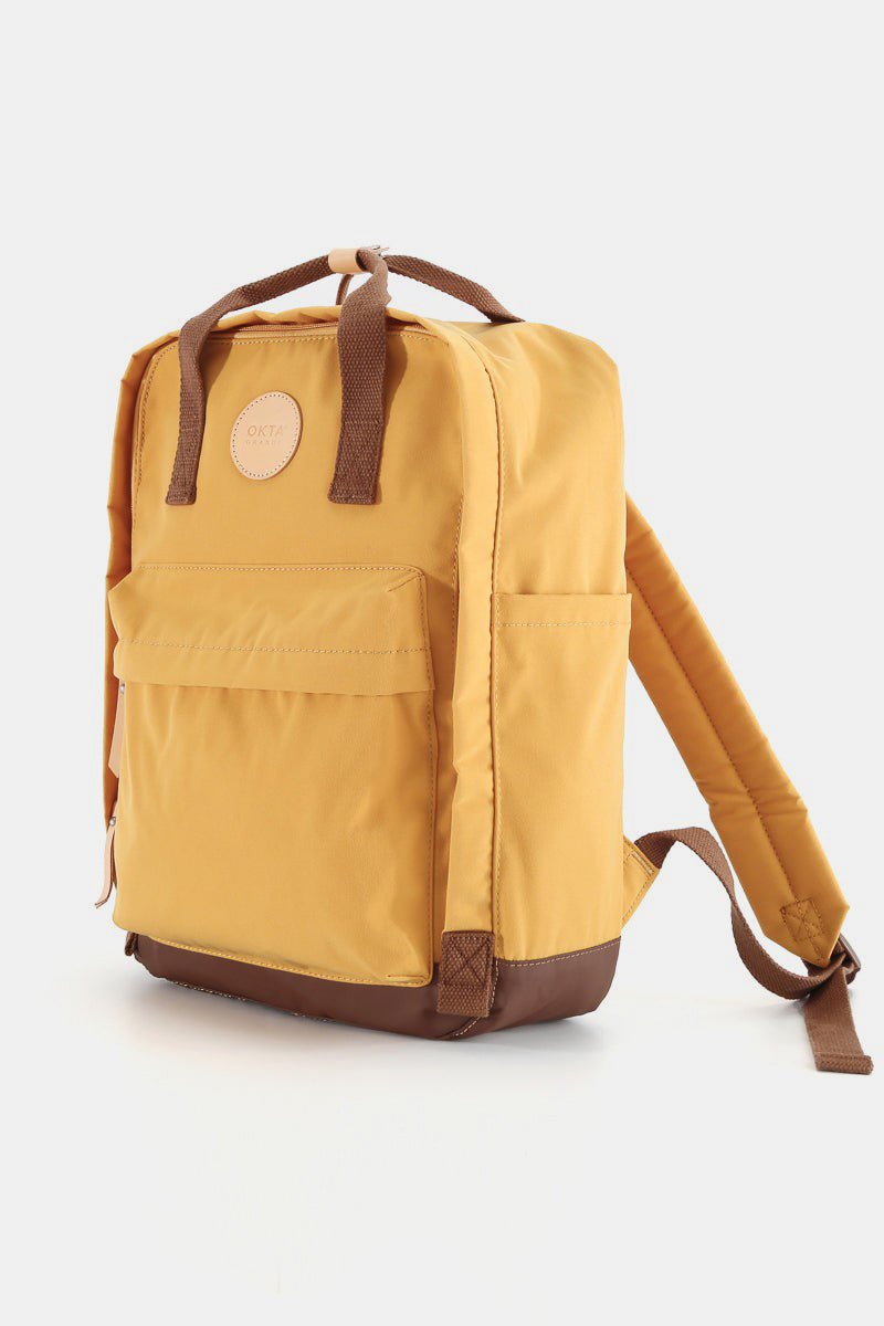 Himawari Waterproof Canvas Backpack Bag with Side Pockets - S. M. & Co.