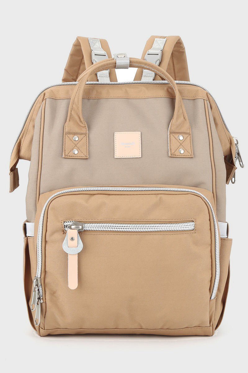 Himawari Waterproof Canvas Backpack Bag with Side Pockets - S. M. & Co.