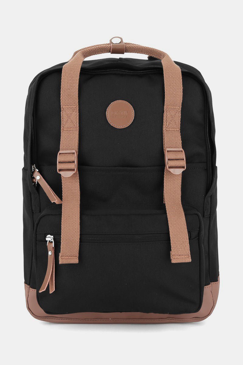 Himawari Waterproof Canvas Backpack Bag with Side Pockets - S. M. & Co.