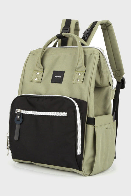 Himawari Waterproof Canvas Backpack Bag with Side Pockets - S. M. & Co.